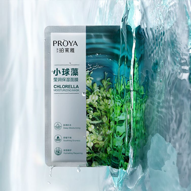 yp电子刮刮卡小球藻莹润保湿面膜